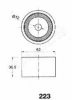 JAPANPARTS BE-223 Tensioner, timing belt